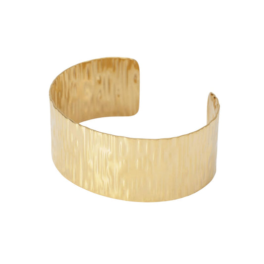 Bracciale rigido Kidult Style da donna in acciaio dorato Rigido