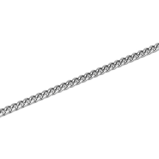 Bracciale Kidult Style in acciaio catena groumette da uomo 21 cm