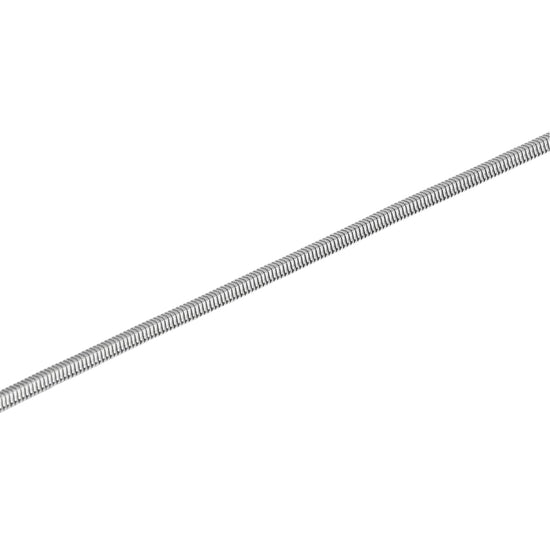 Bracciale Kidult Style in acciaio catena snake da uomo 21 cm