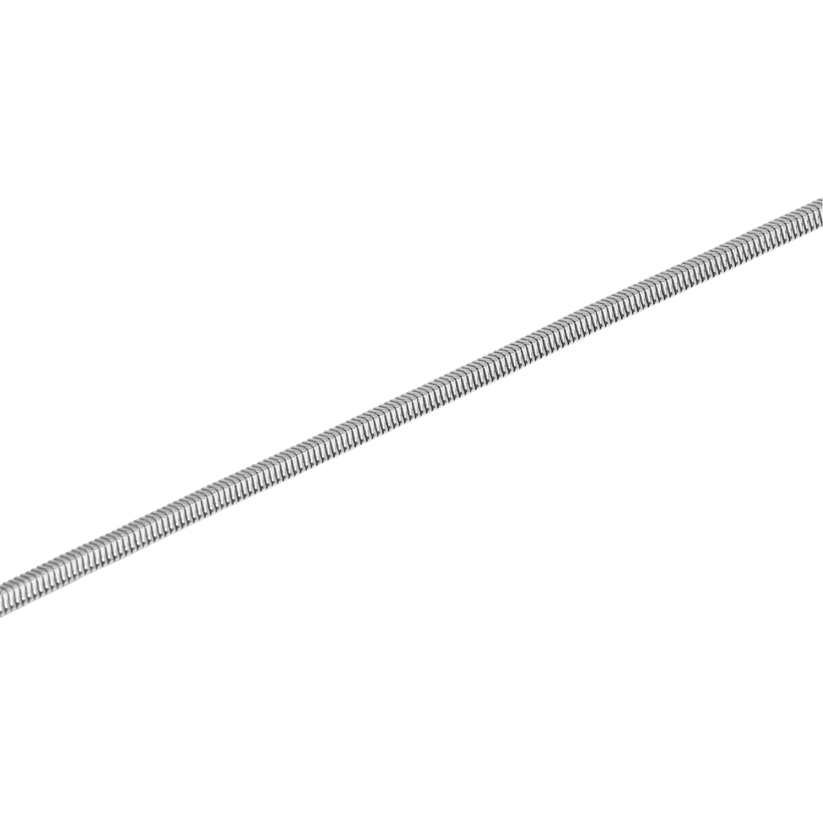 Bracciale Kidult Style in acciaio catena snake da uomo 21 cm
