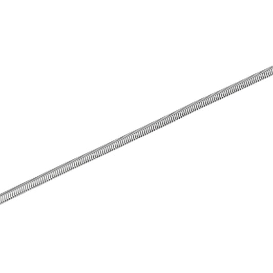 Bracciale Kidult Style in acciaio catena snake da uomo 21 cm