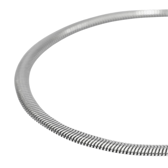 Bracciale Kidult Style in acciaio catena snake da uomo 21 cm