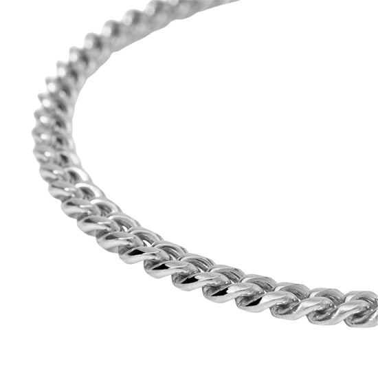 Bracciale Kidult Style in acciaio catena franco da uomo 21 cm