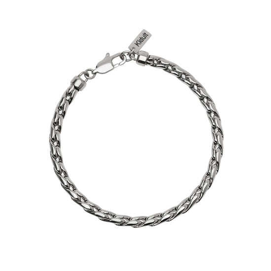 Bracciale Kidult Style in acciaio e catena cardano da uomo 20 cm