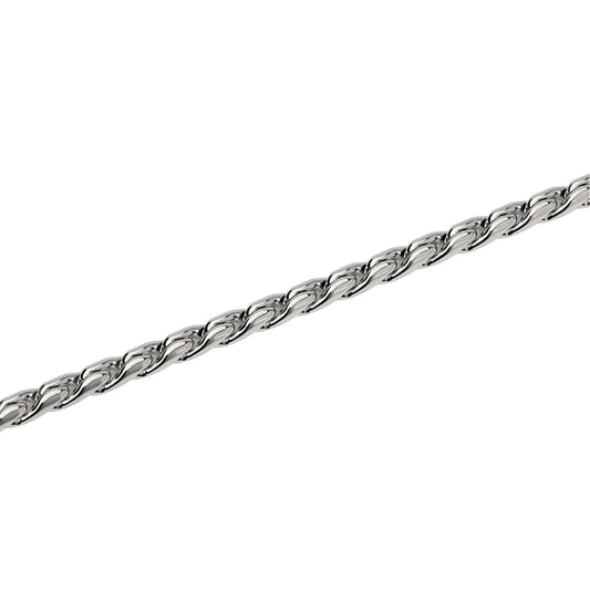 Bracciale Kidult Style in acciaio e catena cardano da uomo 20 cm