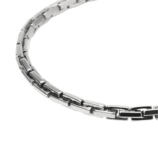 Bracciale Kidult Style in acciaio 316L catena cardano uomo 21,5 cm