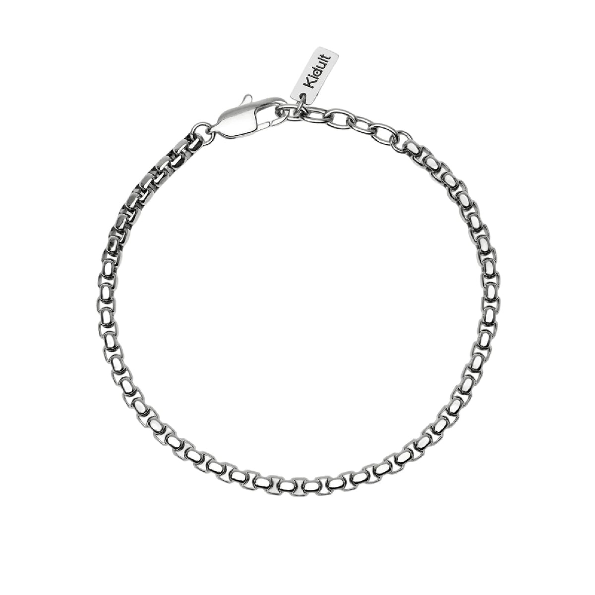 Bracciale catena veneta Kidult Style 57 in acciaio da uomo 21 cm
