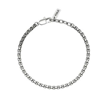 Bracciale catena veneta Kidult Style 57 in acciaio da uomo 21 cm