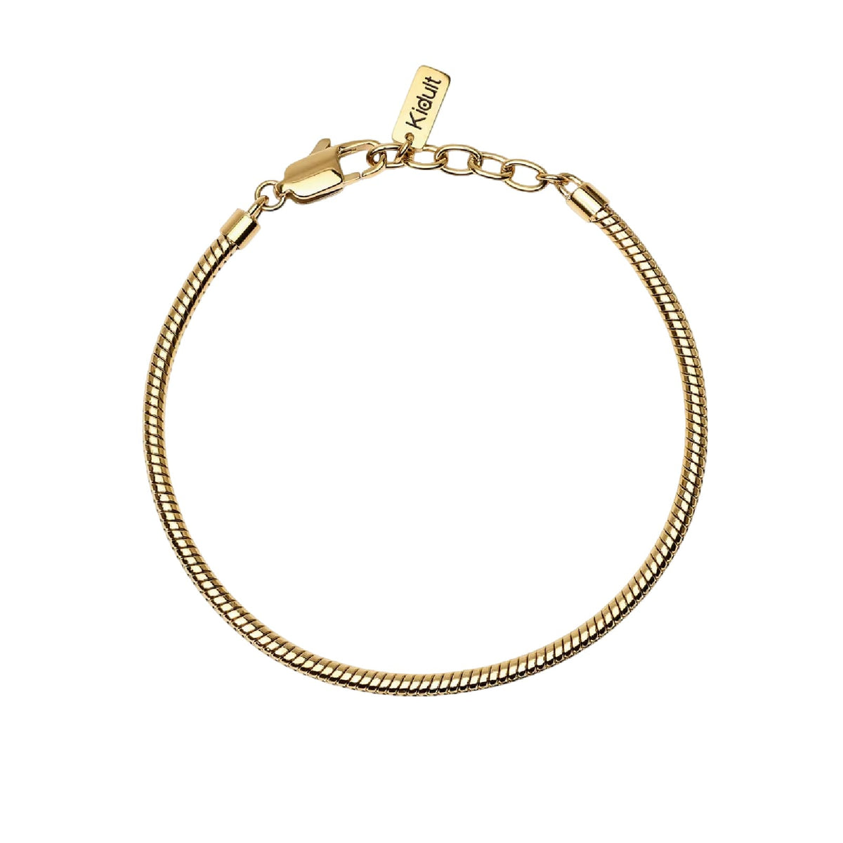Bracciale catena snake Kidult Style 59 in acciaio dorato 21 cm