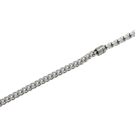 Bracciale catena veneta Kidult Style 62 in acciaio uomo 20 uomo