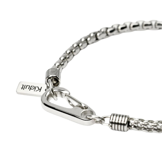 Bracciale catena veneta Kidult Style 62 in acciaio uomo 20 uomo