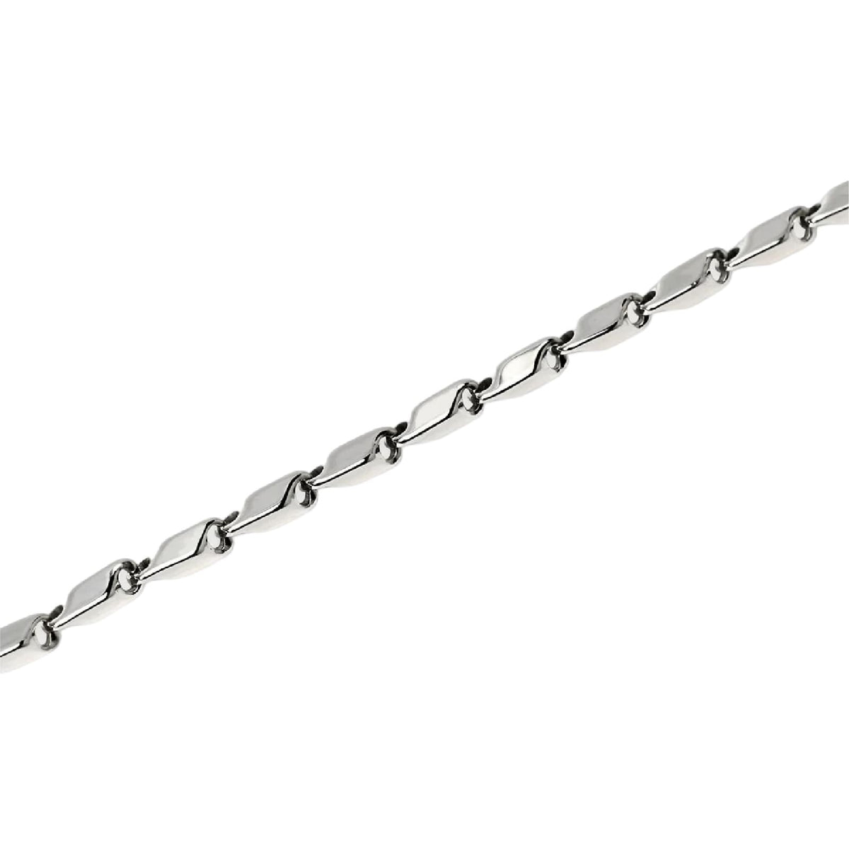 Bracciale catena fancy Kidult Style 60 in acciaio uomo 21 cm
