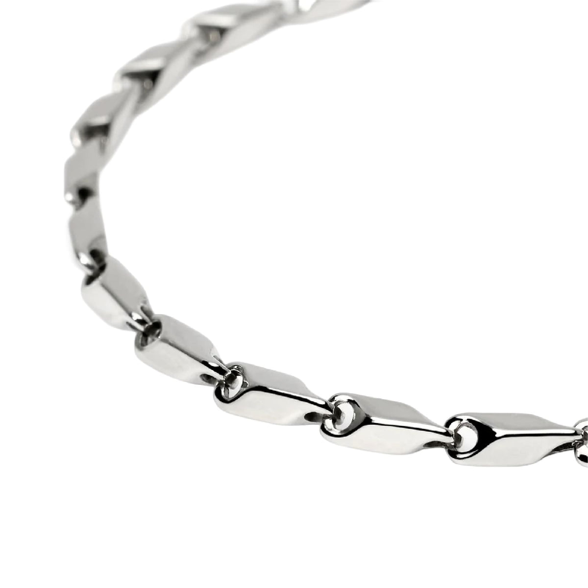 Bracciale catena fancy Kidult Style 60 in acciaio uomo 21 cm