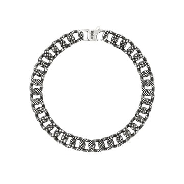 Bracciale catena groumette Kidult Style 43 in acciaio uomo 20 uomo