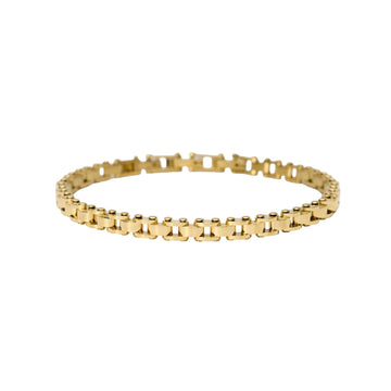 Bracciale catena Kidult Style 66 in acciaio pdv oro uomo 20,5 cm