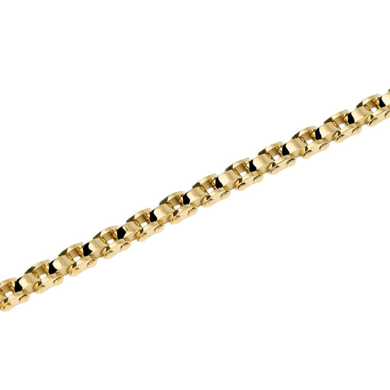Bracciale catena Kidult Style 66 in acciaio pdv oro uomo 20,5 cm