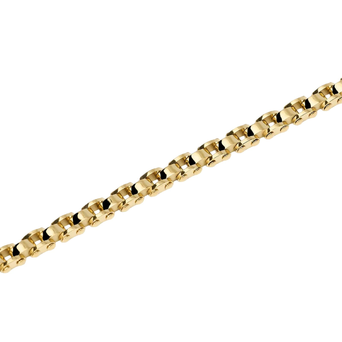 Bracciale catena Kidult Style 66 in acciaio pdv oro uomo 20,5 cm