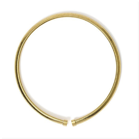 Collana maglia snake Kidult Style acciaio dorato MISURA UNICA