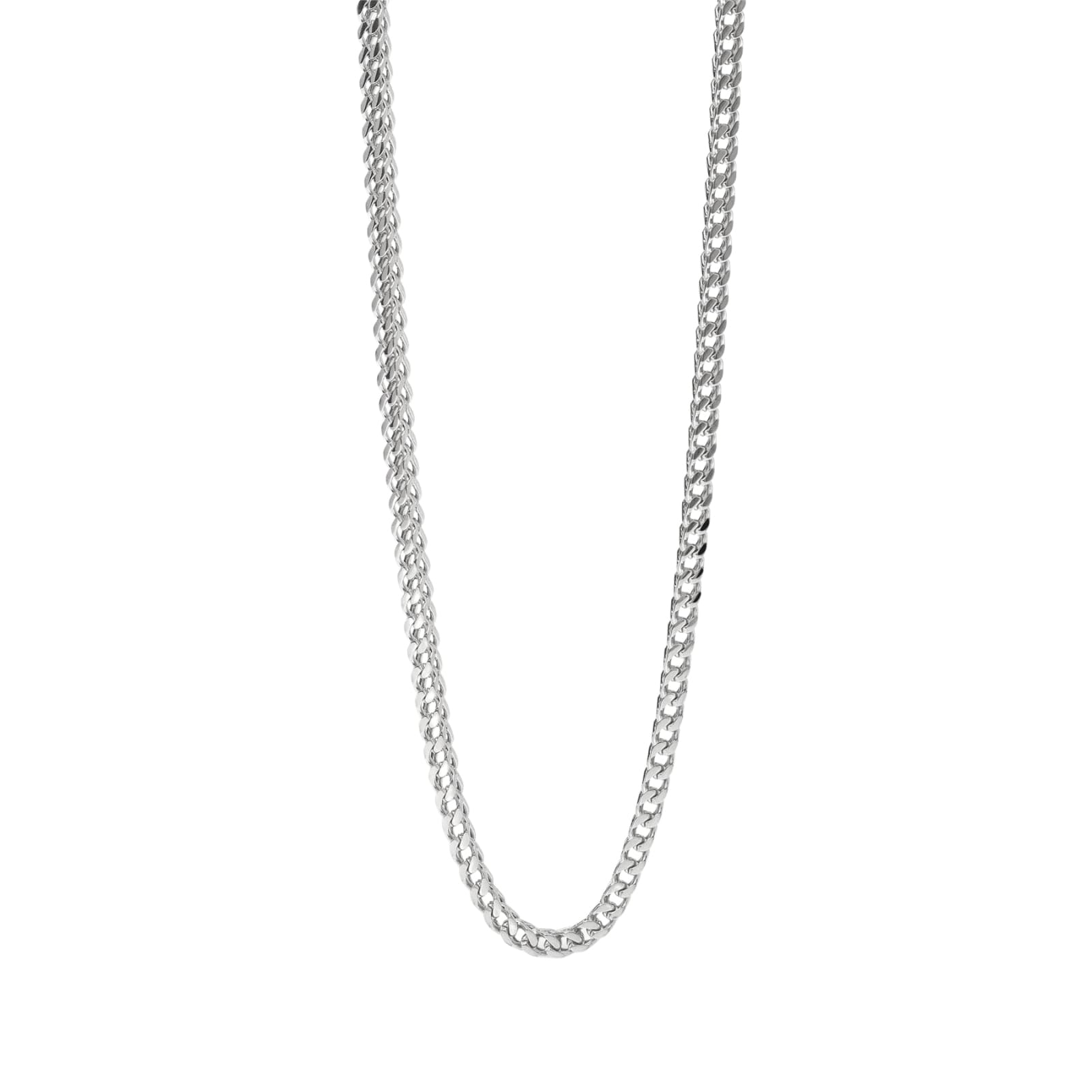 Collana girocollo Kidult Style in acciaio catena franco da uomo MISURA UNICA