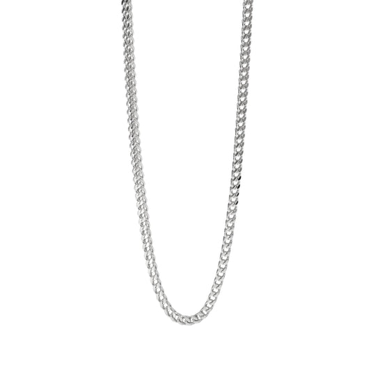 Collana girocollo Kidult Style in acciaio catena franco da uomo MISURA UNICA