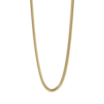 Collana Kidult Style in acciaio pvd oro catena snake da uomo MISURA UNICA