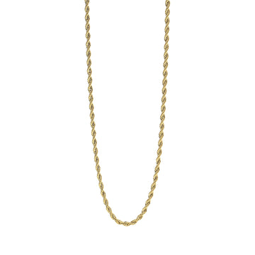 Collana Kidult Style in acciaio pvd oro catena corda da uomo MISURA UNICA