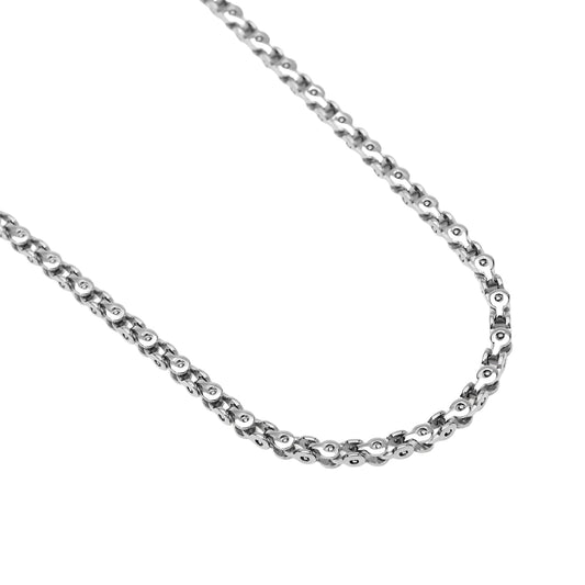 Collana Kidult Style in acciaio con catena fancy da uomo MISURA UNICA