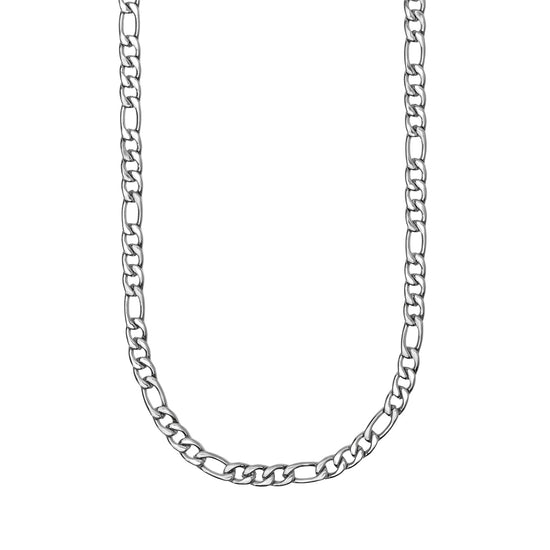 Collana Kidult Style in acciaio con catena figaro da uomo MISURA UNICA