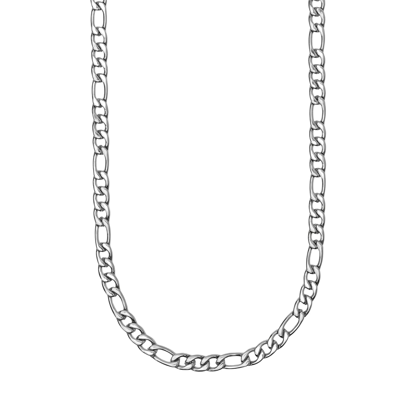 Collana Kidult Style in acciaio con catena figaro da uomo MISURA UNICA