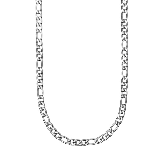 Collana Kidult Style in acciaio con catena figaro da uomo MISURA UNICA