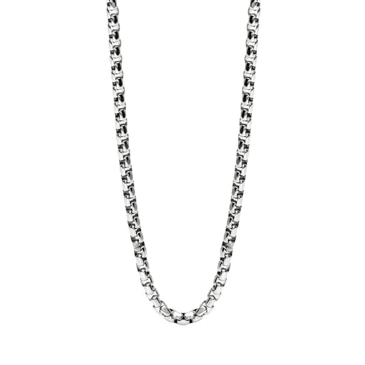 Collana catena veneta Kidult Style 57 in acciaio da uomo MISURA UNICA