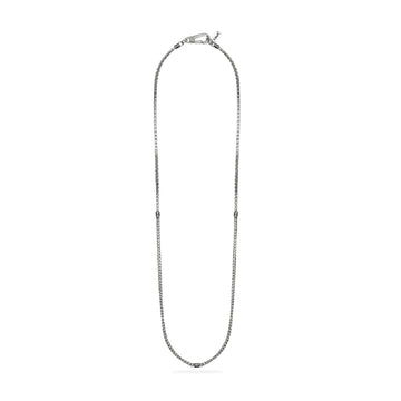Collana catena veneta Kidult Style 62 in acciaio da uomo MISURA UNICA