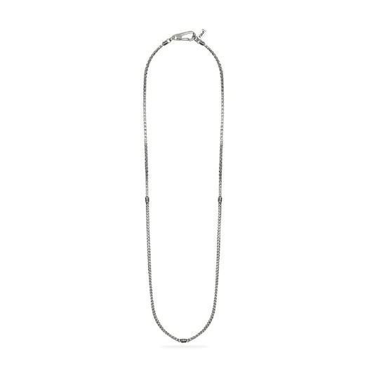 Collana catena veneta Kidult Style 62 in acciaio da uomo MISURA UNICA