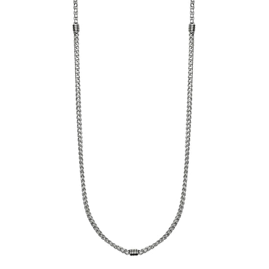 Collana catena veneta Kidult Style 62 in acciaio da uomo MISURA UNICA