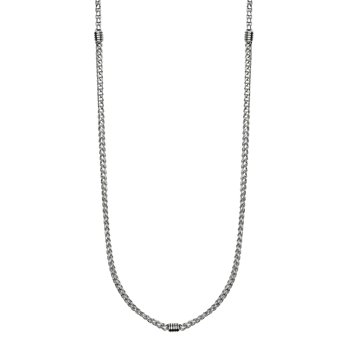 Collana catena veneta Kidult Style 62 in acciaio da uomo MISURA UNICA