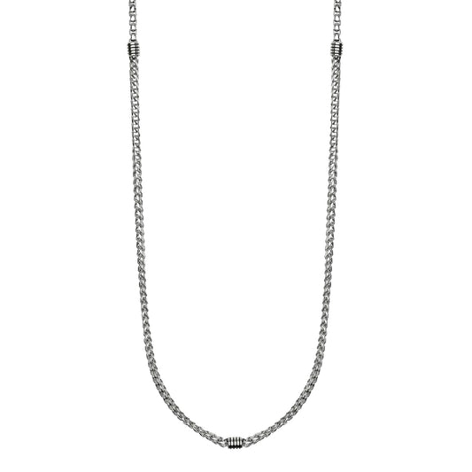 Collana catena veneta Kidult Style 62 in acciaio da uomo MISURA UNICA