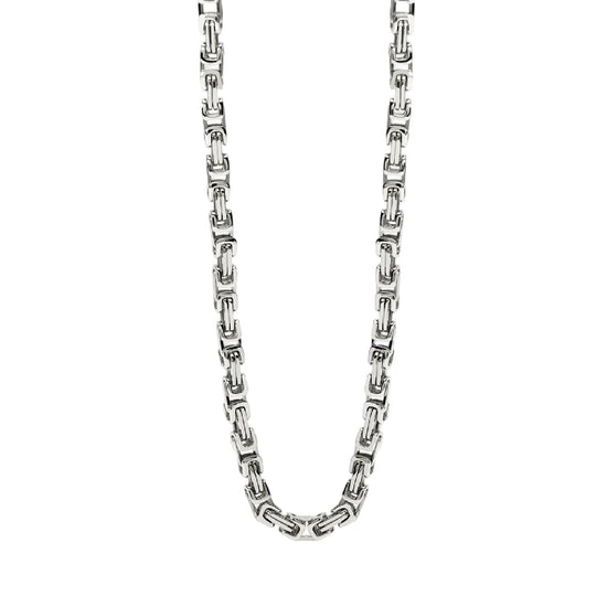 Collana catena bizantina Kidult Style 58 in acciaio uomo MISURA UNICA