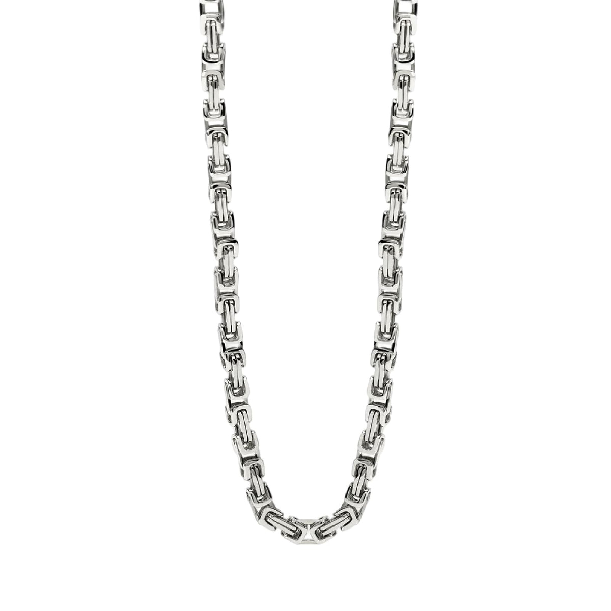 Collana catena bizantina Kidult Style 58 in acciaio uomo MISURA UNICA