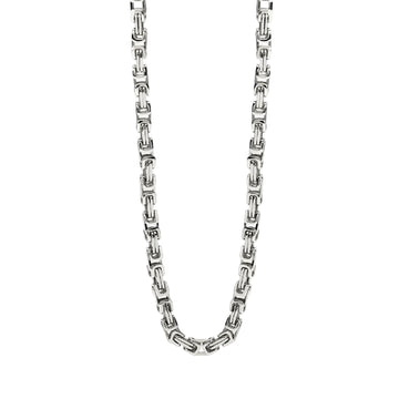 Collana catena bizantina Kidult Style 58 in acciaio uomo MISURA UNICA