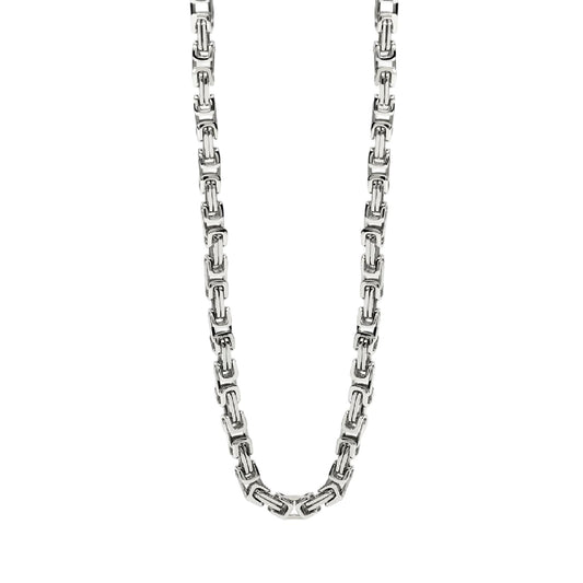 Collana catena bizantina Kidult Style 58 in acciaio uomo MISURA UNICA