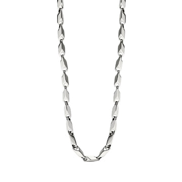 Collana catena fancy Kidult Style 60 in acciaio uomo MISURA UNICA