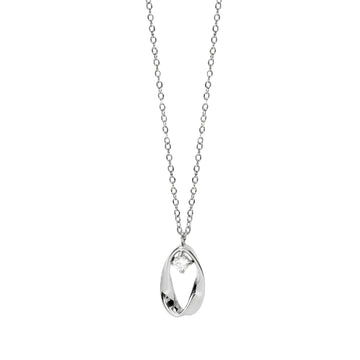 Collana catena rolò Kidult Style 86 in acciaio ritorto MISURA UNICA
