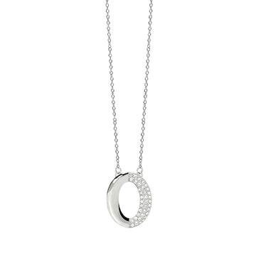 Collana catena forzatina Kidult Style 87 in acciaio pendente MISURA UNICA