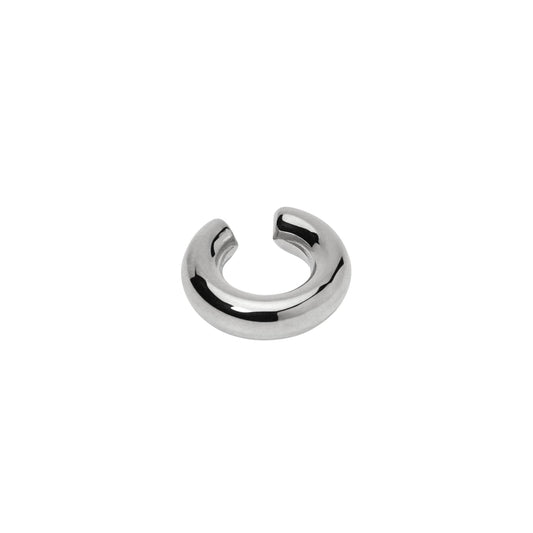 Earcuff piccolo Kidult Style da donna in acciaio lucido MISURA UNICA