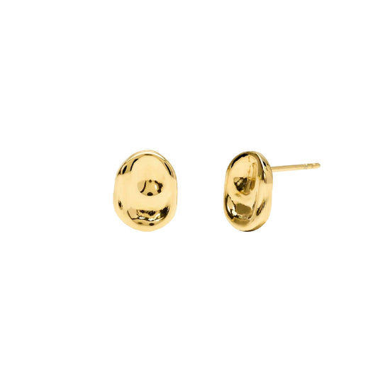 Orecchini lobo Kidult Style 46 in acciaio dorato da donna MISURA UNICA