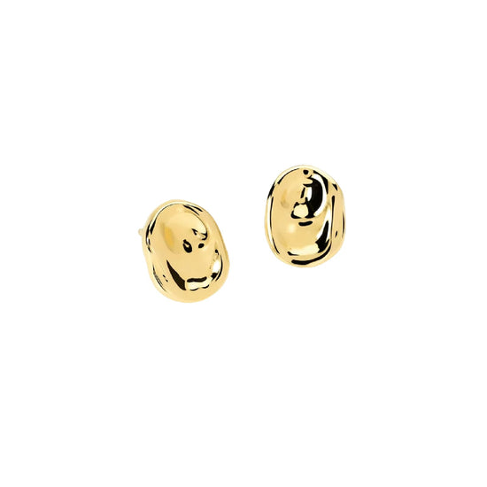 Orecchini lobo Kidult Style 46 in acciaio dorato da donna MISURA UNICA
