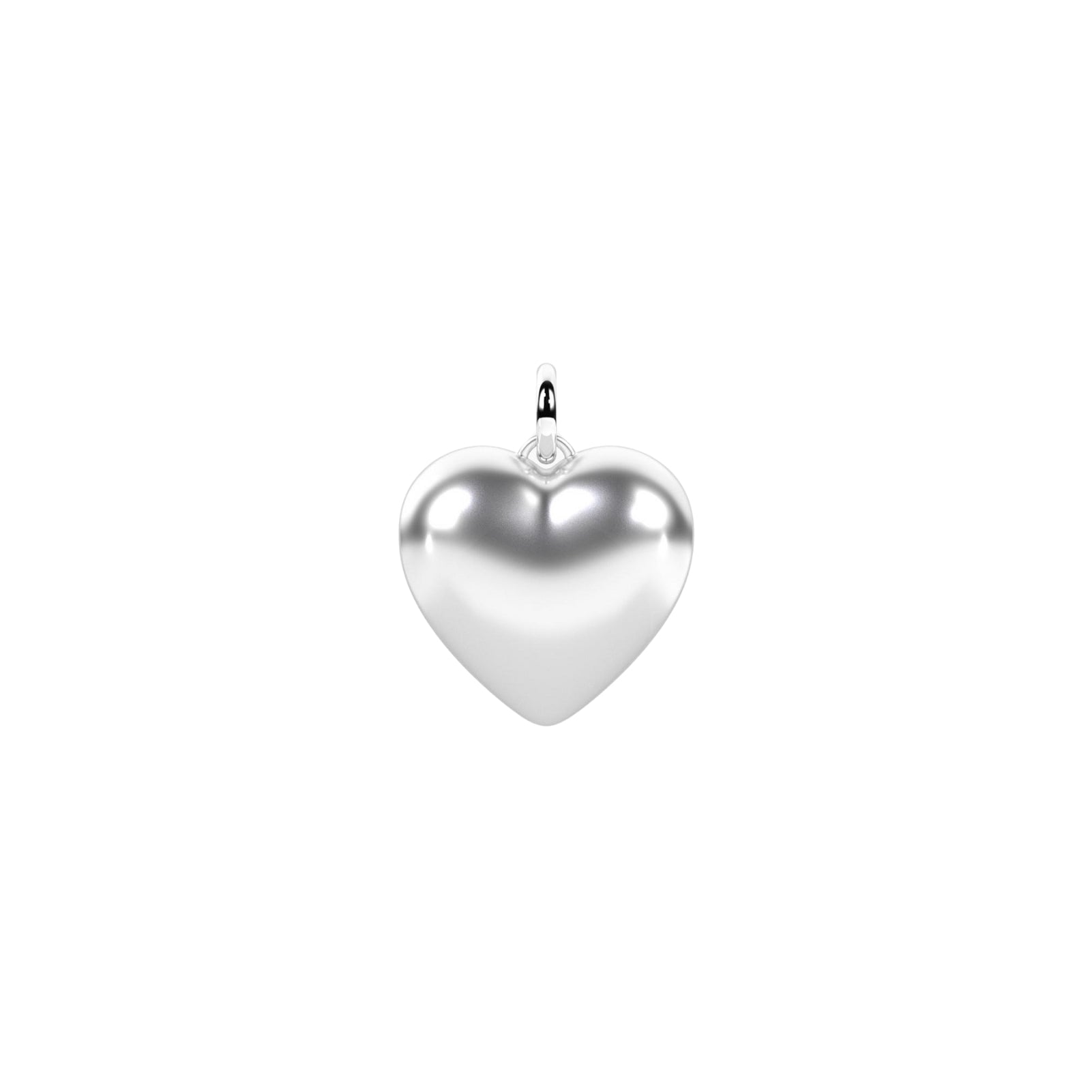 Charm donna Kidult By You in acciaio a cuore bombato MISURA UNICA