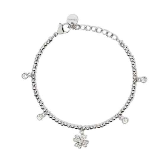 Wishbone su clip da 9 mm piccolo charm in argento sterling .925 x 1 Wishbone su clip da 9 mm piccolo charm in argento sterling .925 x 1