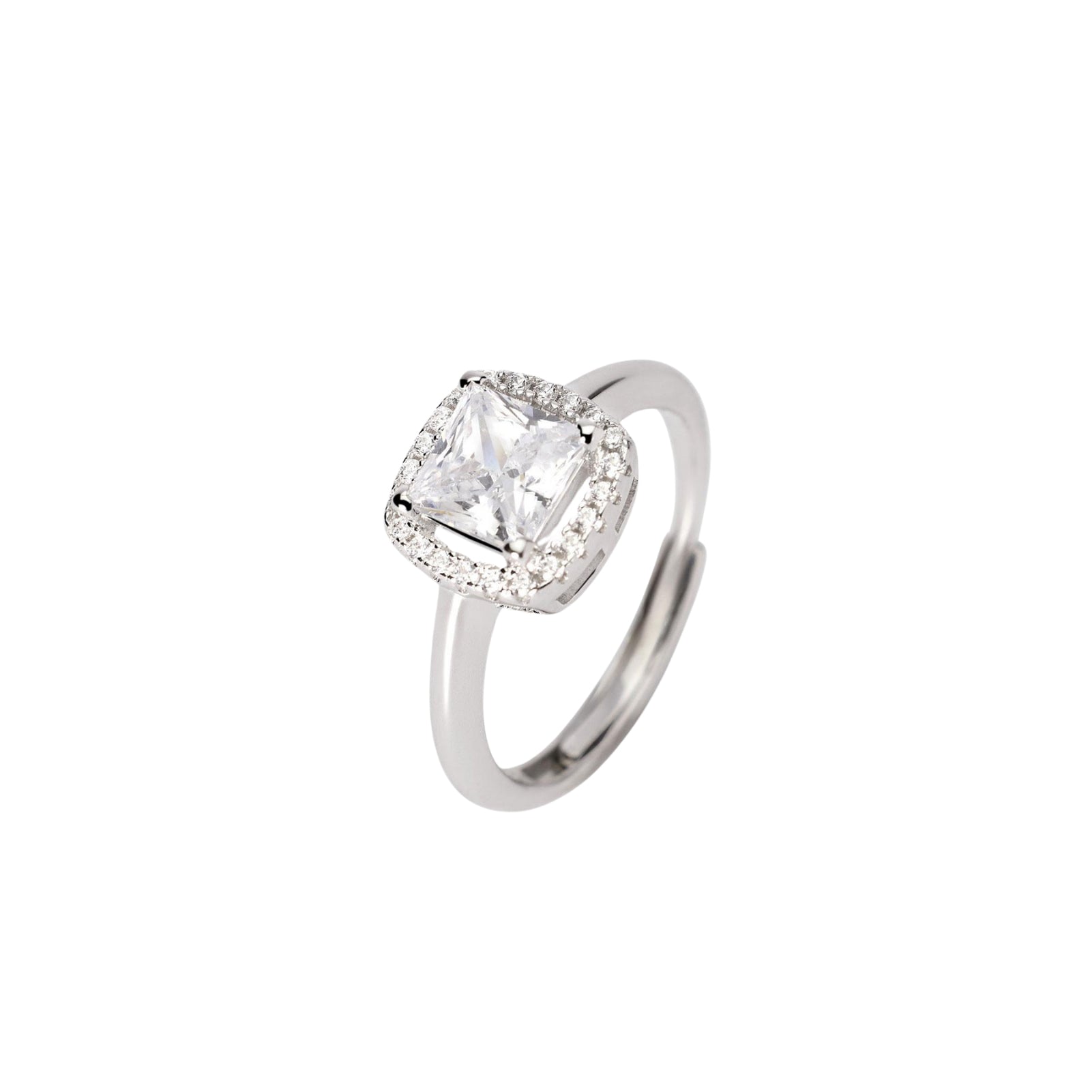 Anello Cool or Rétro? Mabina Gioielli da donna con zirconi Regolabile dalla 11 alla 19