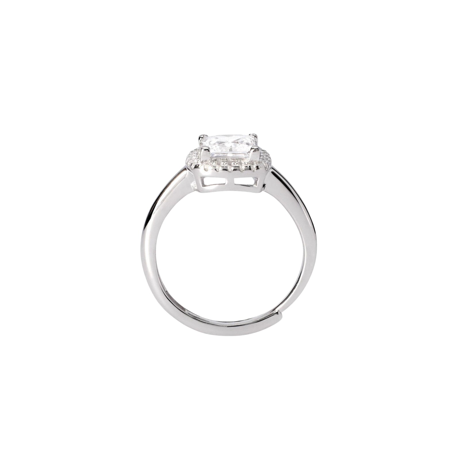 Anello Cool or Rétro? Mabina Gioielli da donna con zirconi Regolabile dalla 11 alla 19